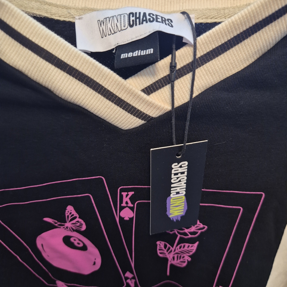 Chaser Black and Pink Graphic Tee - Picture 5 of 8